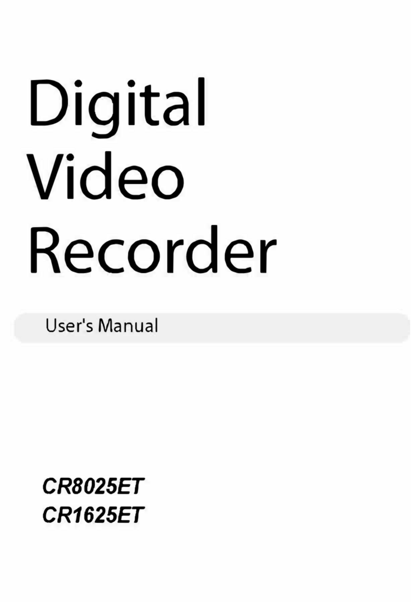 Costar Video Systems CR8025ET Manuale utente