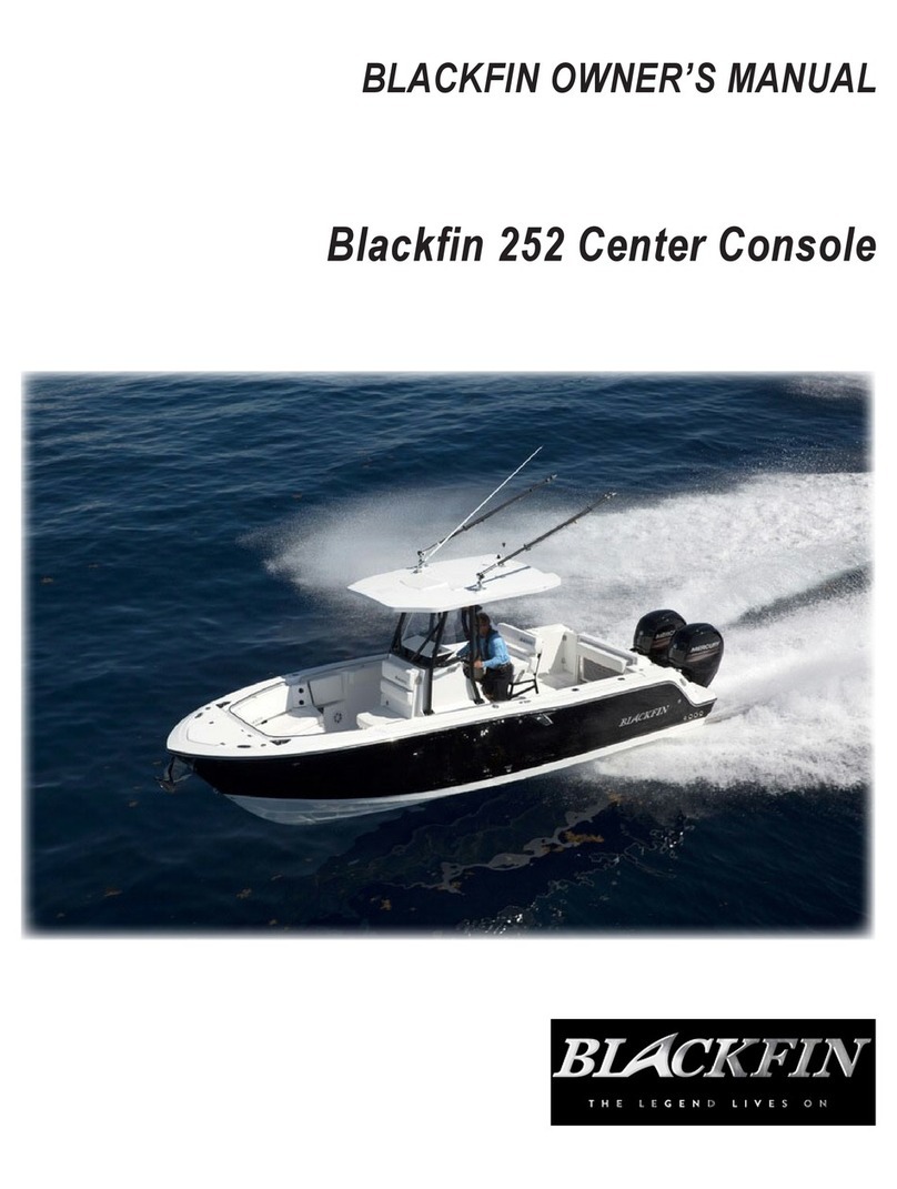 Blackfin 252 Center Console Manuale utente