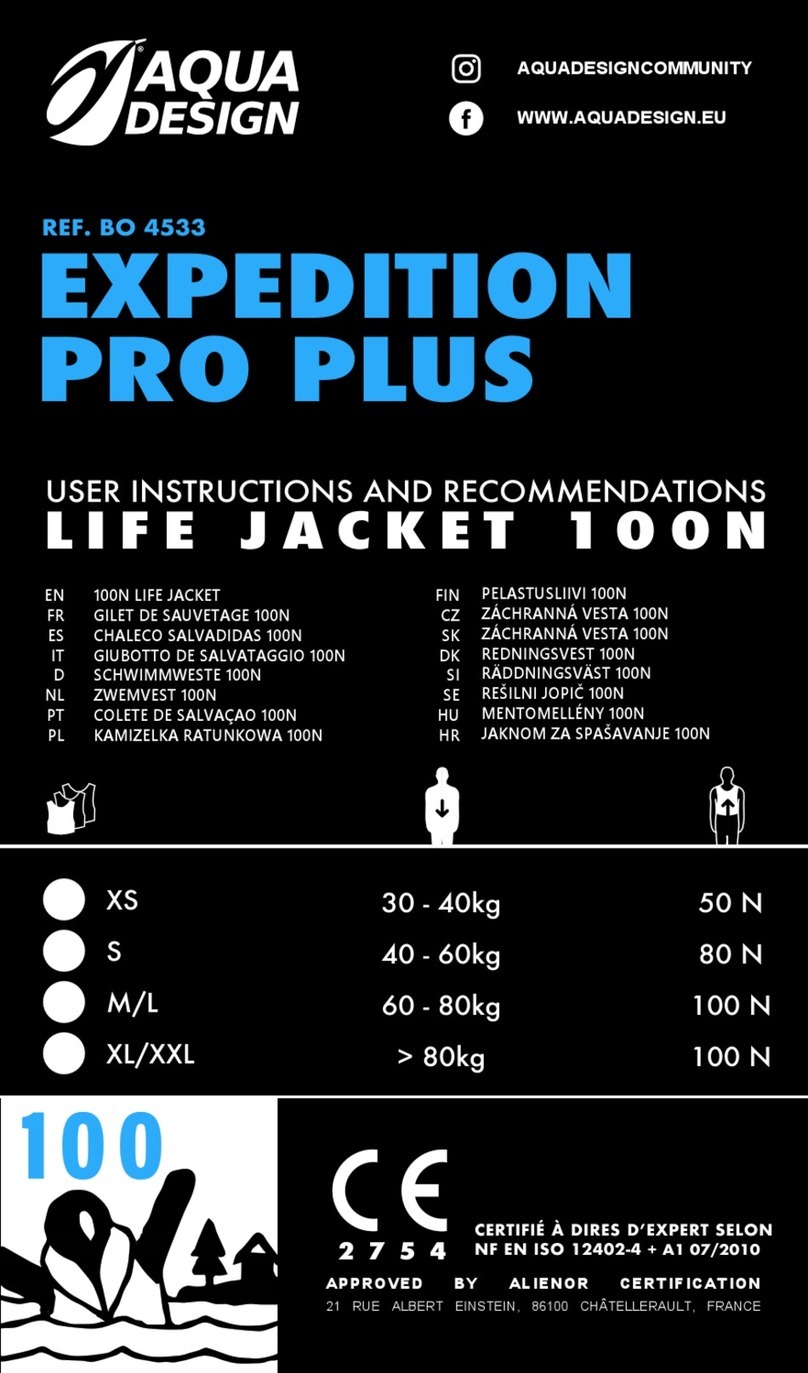 Aqua Design EXPEDITION PRO PLUS Manuale utente