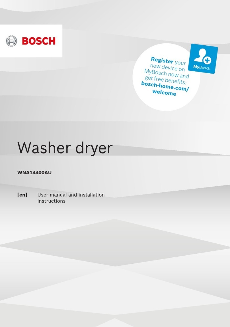 Bosch WNA14400AU Manuale utente