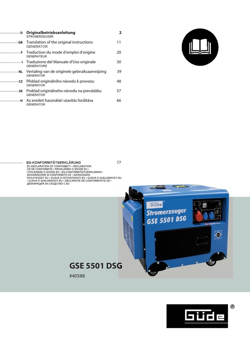 GÜDE 40588 Manuale utente