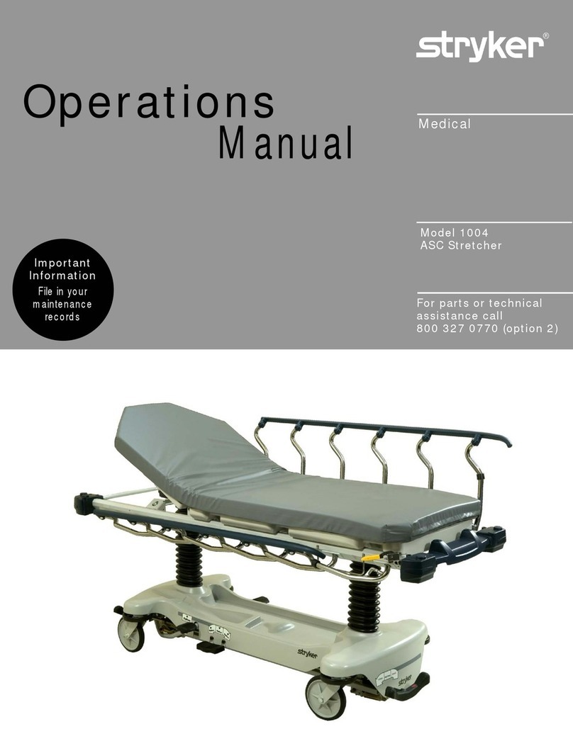 Stryker Model 1004 Manuale utente