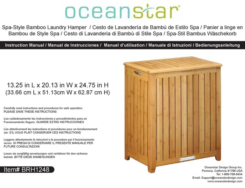 Ocean star BRH1248 Manuale utente