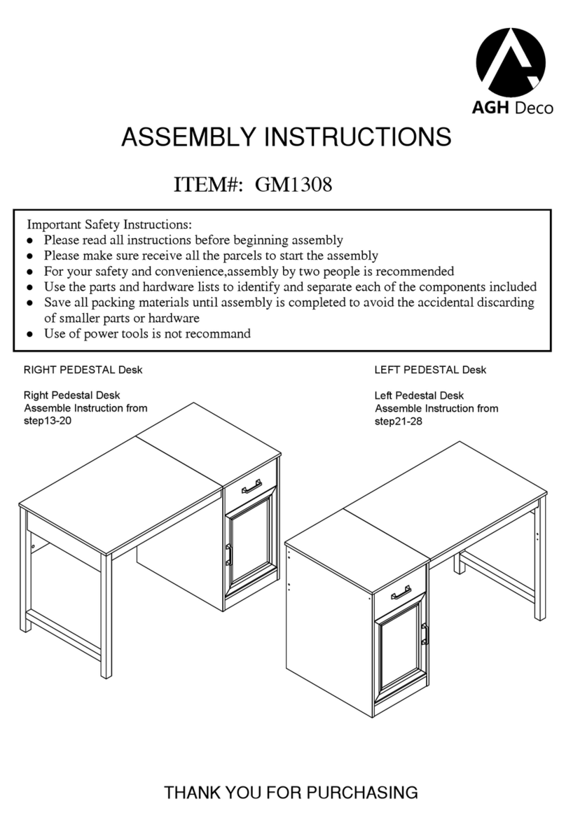 AGH Deco GM1308 Manuale utente