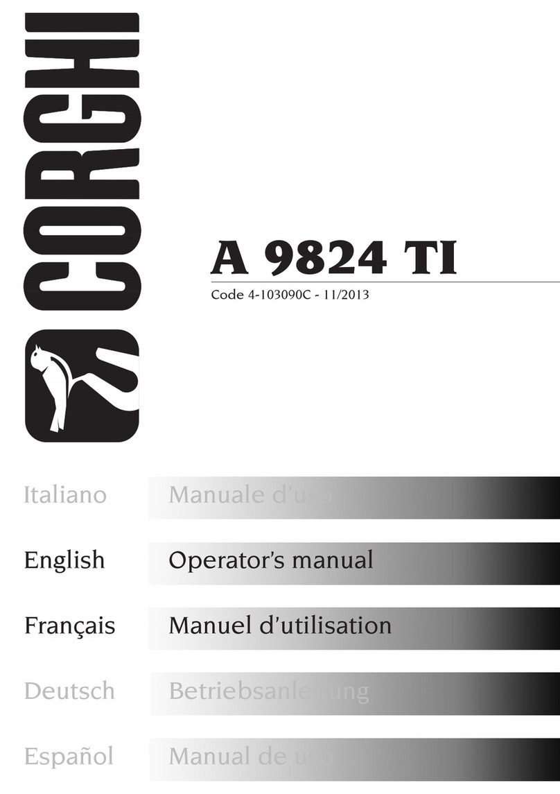 Corghi A 9824 TI Manuale utente