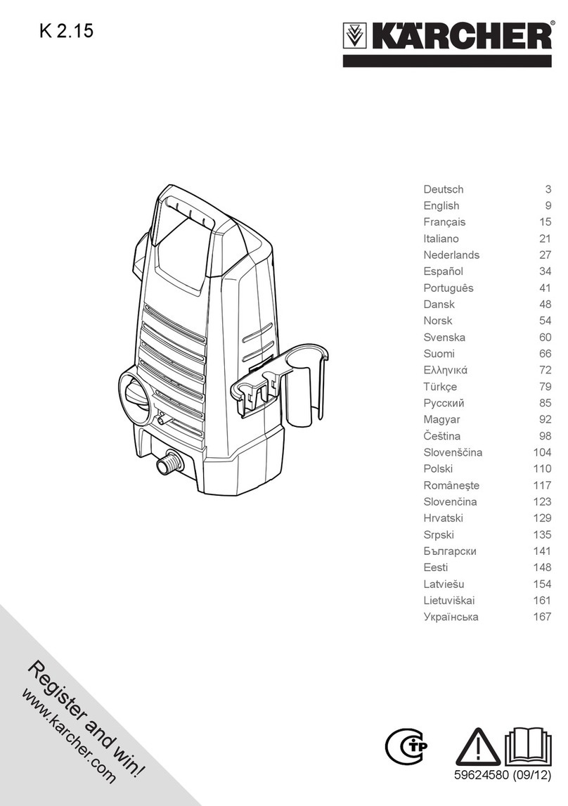 Kärcher K 2.15 Manuale utente