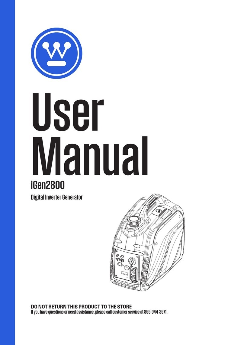 Westinghouse iGen2800 Manuale utente