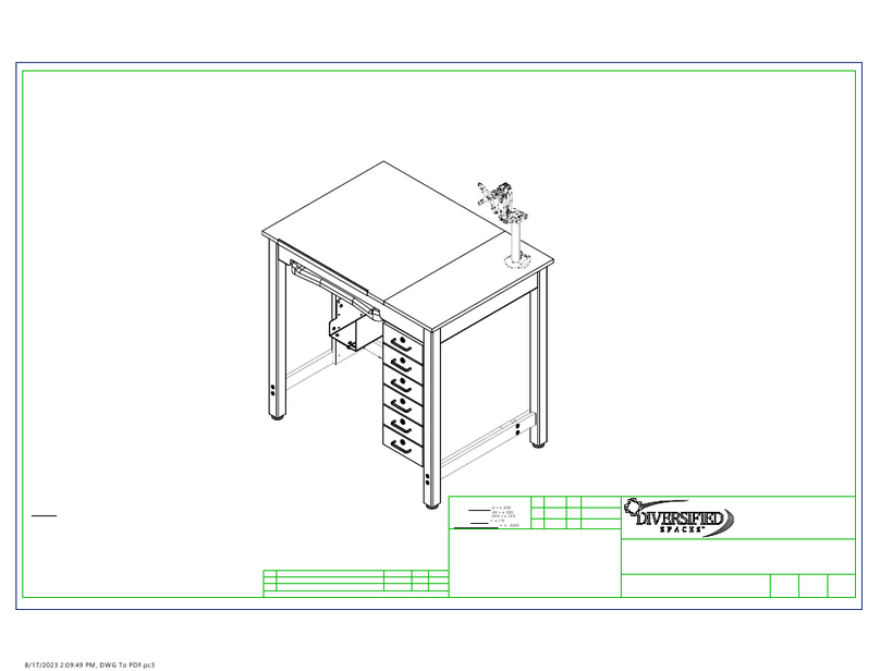 DIVERSIFIED SPACES DT-31A Manuale utente