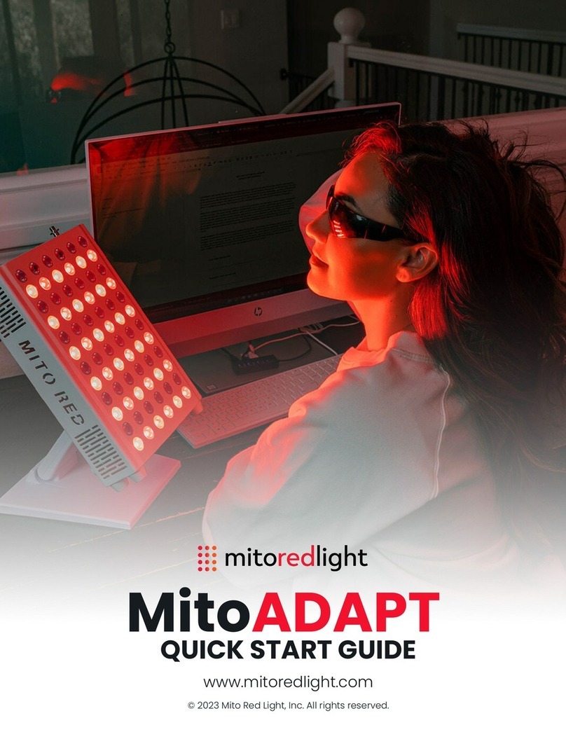 mitoredlight MitoADAPT Manuale utente