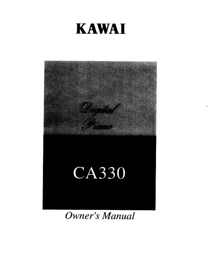 Kawai CA330 Manuale utente