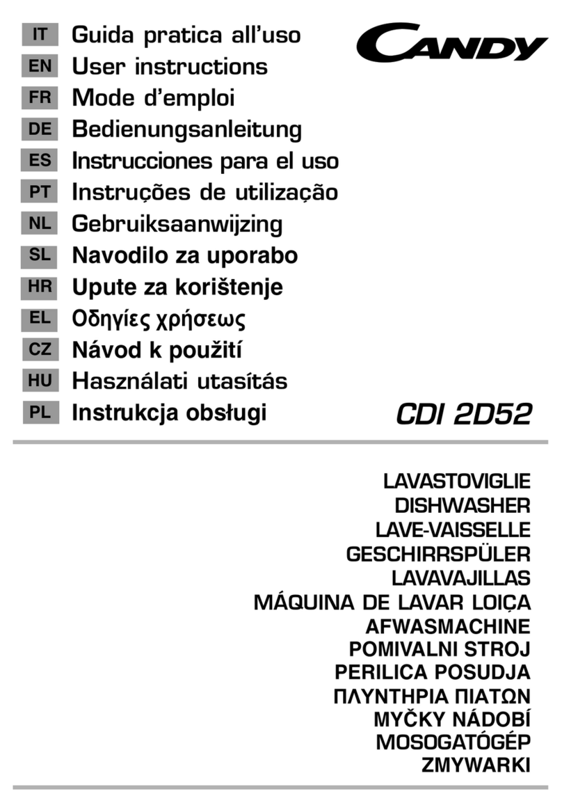 Candy CDI 2D52 Manuale utente