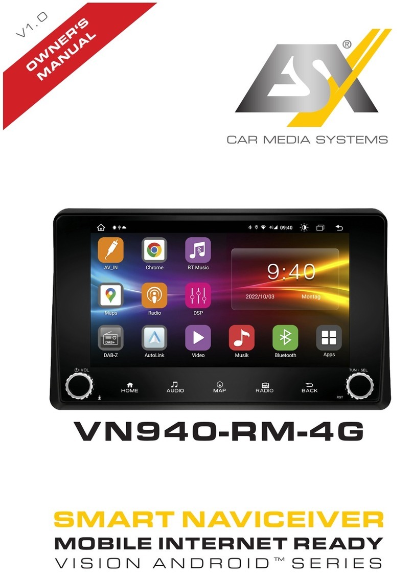 ESX VISION ANDROID Series Manuale utente