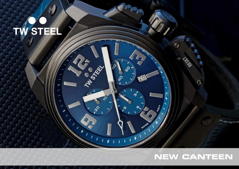 TW Steel NEW CANTEEN Manuale utente