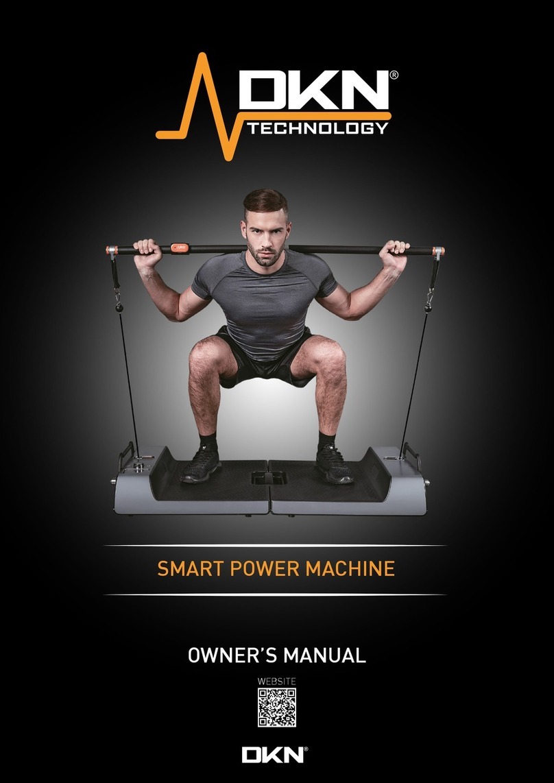 DKN SMART POWER MACHINE Manuale utente