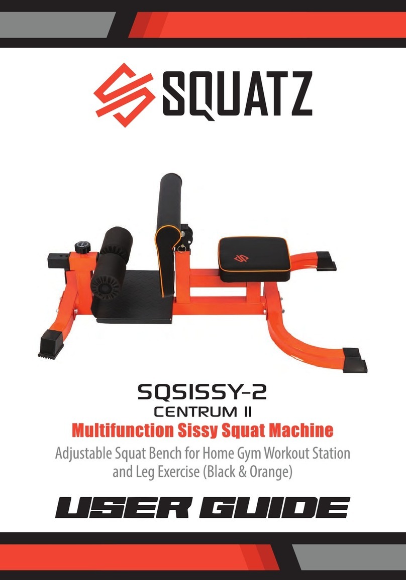 Pyle SQUATZ CENTRUM II Manuale utente