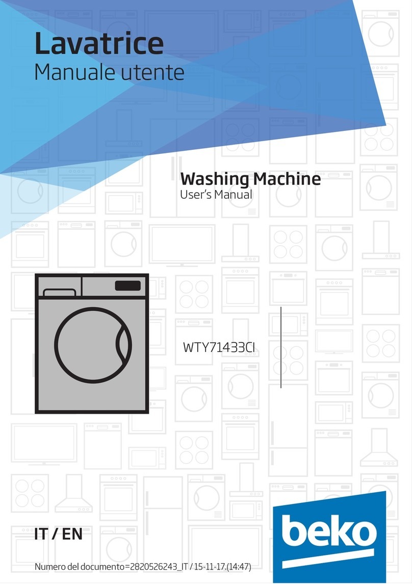 Beko WTY71433CI Manuale utente
