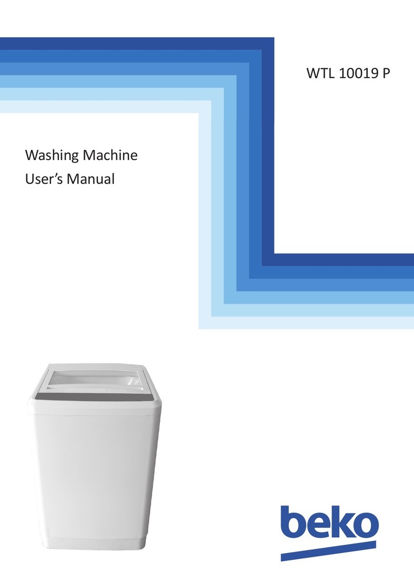 Beko WTL 10019 P Manuale utente