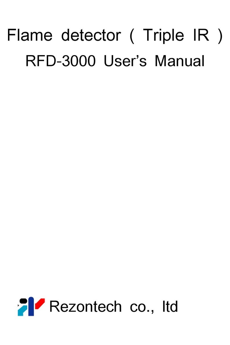 Rezontech RFD-3000 Manuale utente