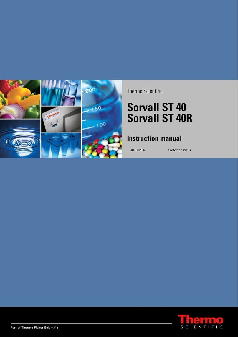 Thermo Scientific Sorvall ST40 Manuale utente
