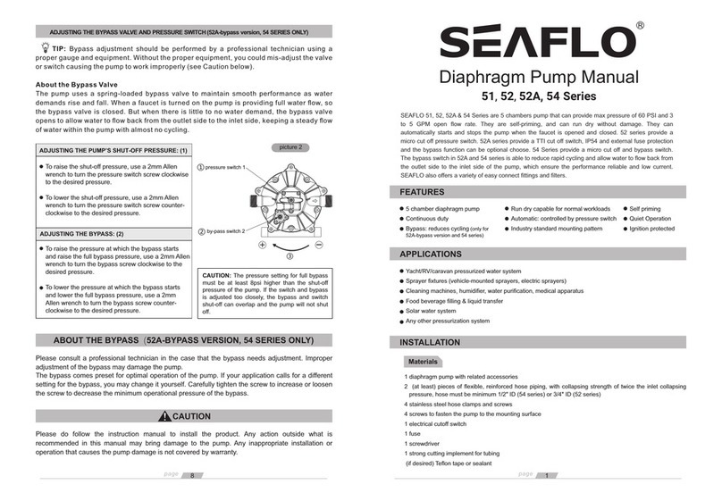 Seaflo 51 54 Series Manuale utente
