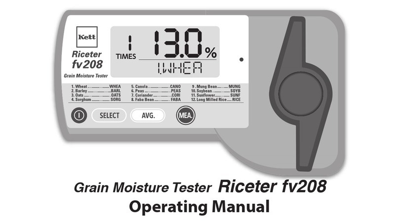 Kett Riceter fv208 Manuale utente