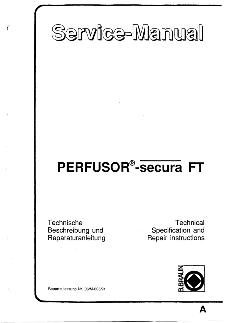 B. Braun PERFUSOR-secura FT Manuale utente