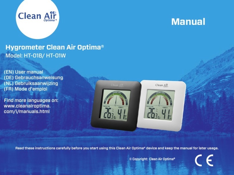 Clean Air Optima HT-01B Manuale utente