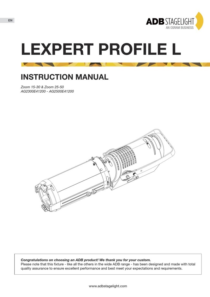 Osram ADB Stagelight LEXPERT PROFILE L Manuale utente