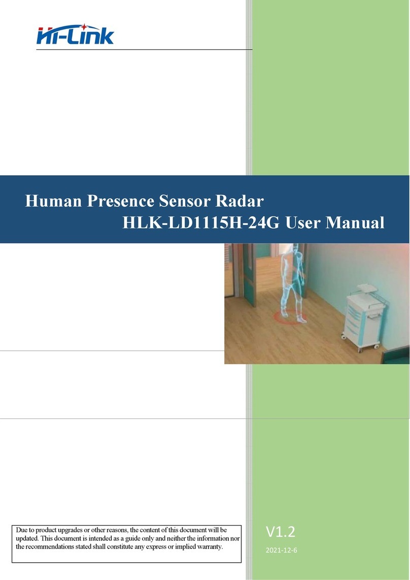 Hi-Link HLK-LD1115H-24G Manuale utente Hi-Link HLK-LD1115H-24G Manuale utente