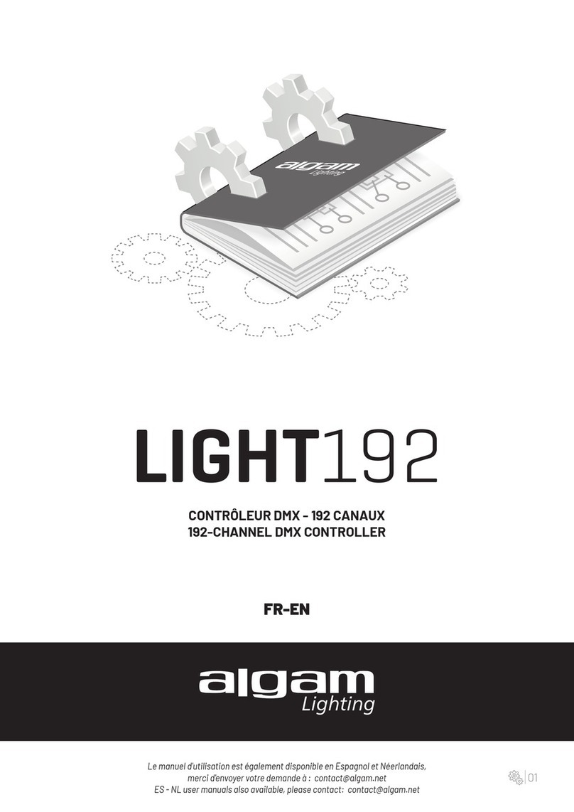 Algam Lighting LIGHT192 Manuale utente