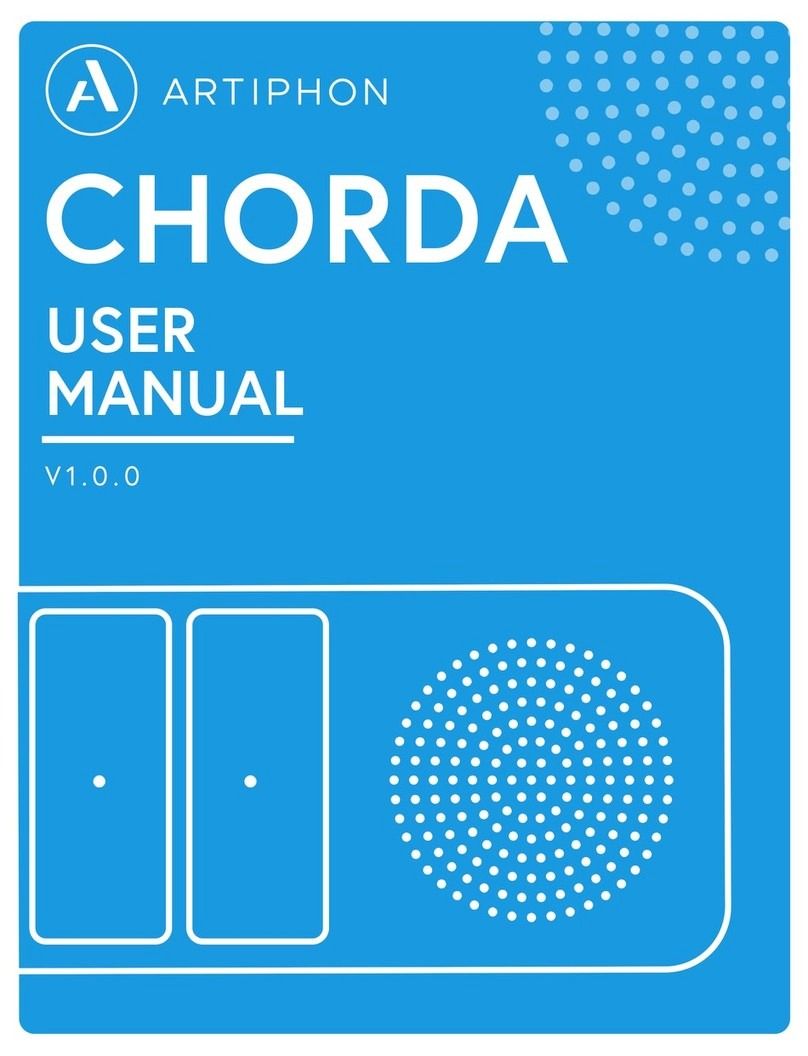 Artiphon CHORDA Manuale utente