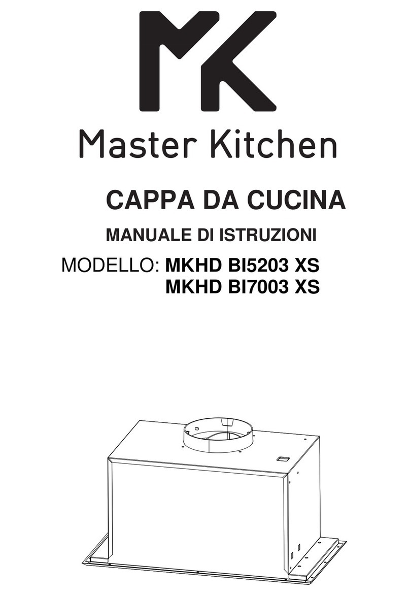 MASTER KITCHEN MKHD BI5203 XS Manuale utente