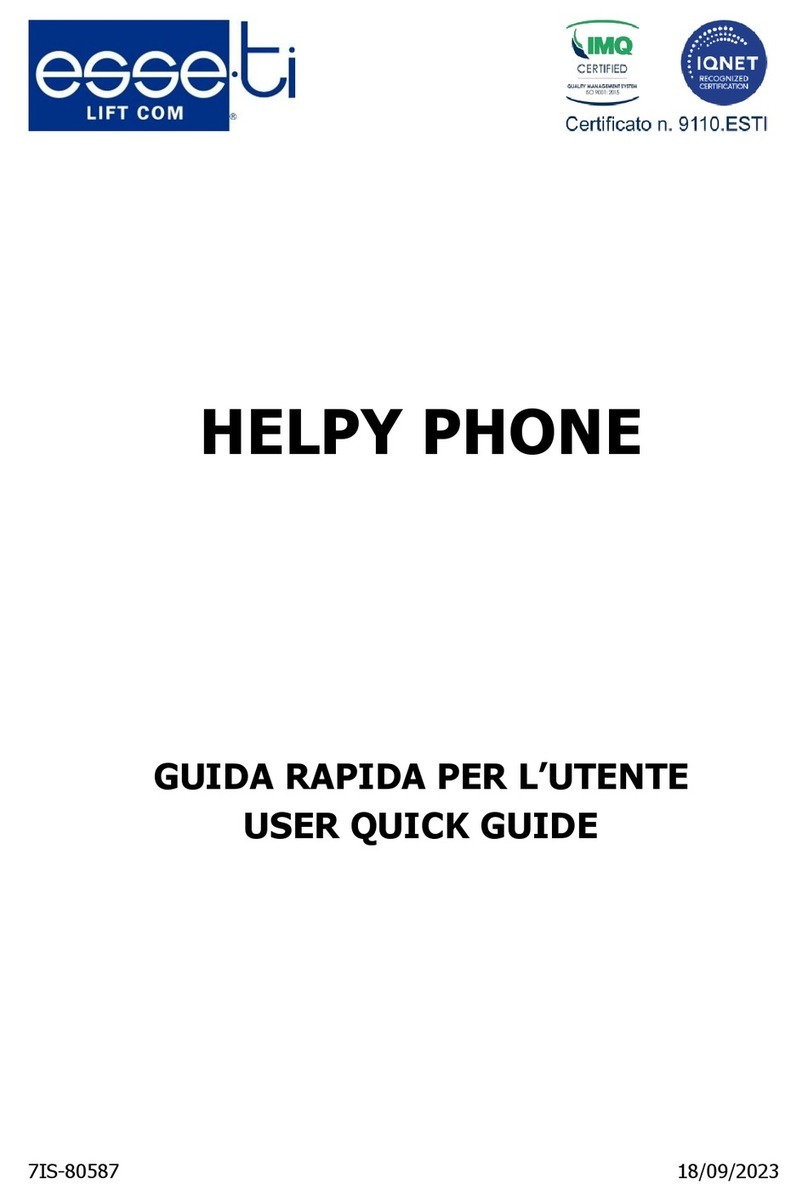 Esse-ti HELPY Manuale utente