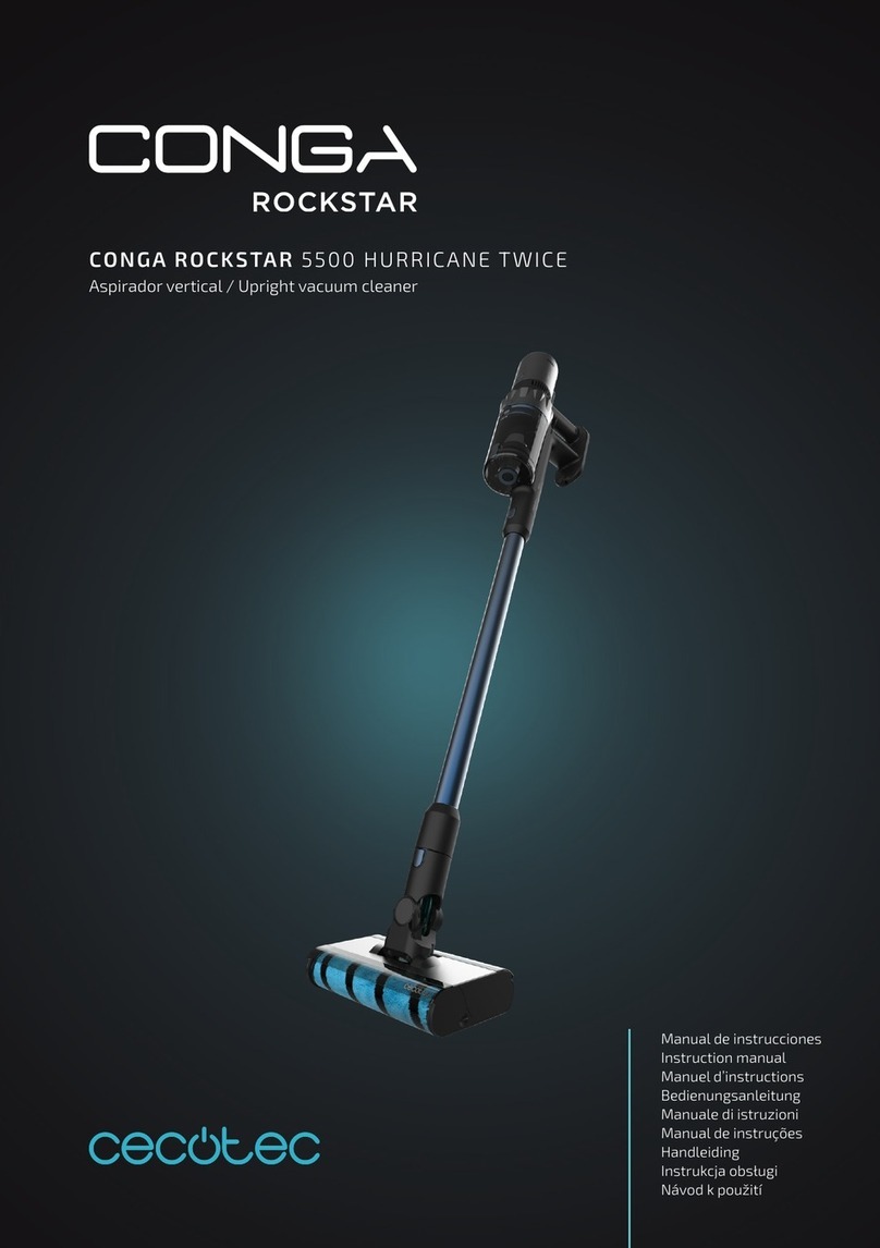 CONGA ROCKSTAR 5500 HURRICANE TWICE Manuale utente