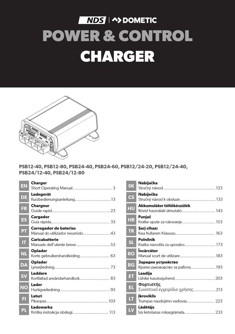 Dometic NDS PSB12-40 Manuale utente