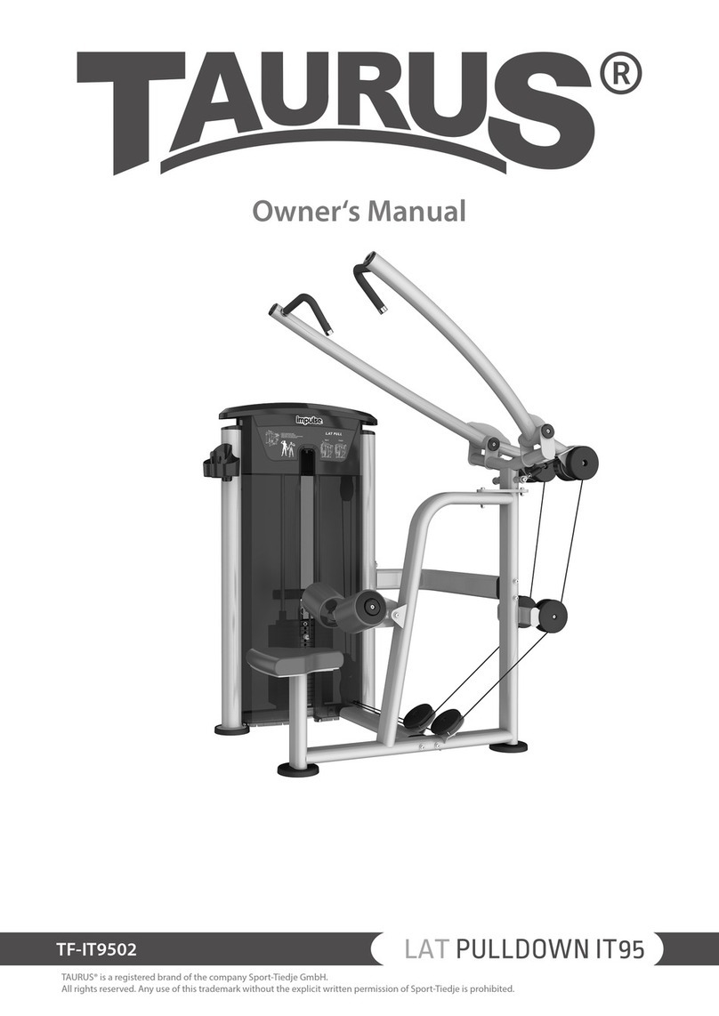 Taurus LAT PULLDOWN IT95 Manuale utente