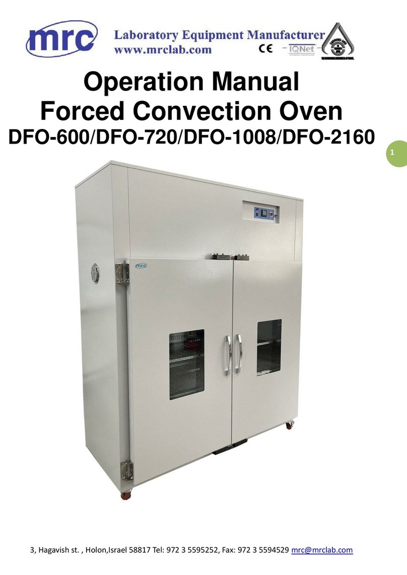 MRC DFO-600 Manuale utente