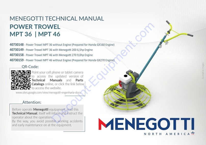 MENEGOTTI MPT 36 Manuale utente