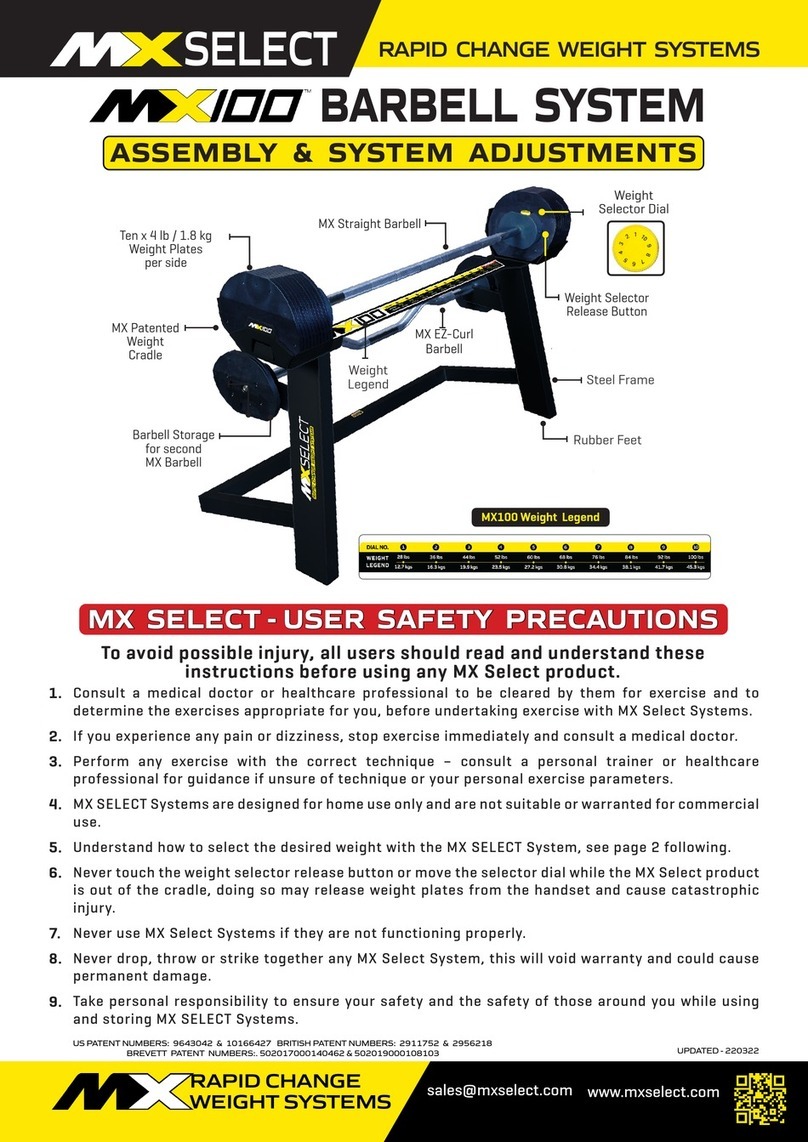 MX-Select MX100 Manuale utente
