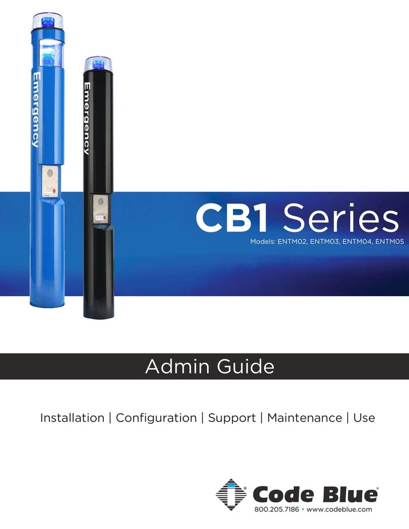 Code Blue CB 1 Series Manuale