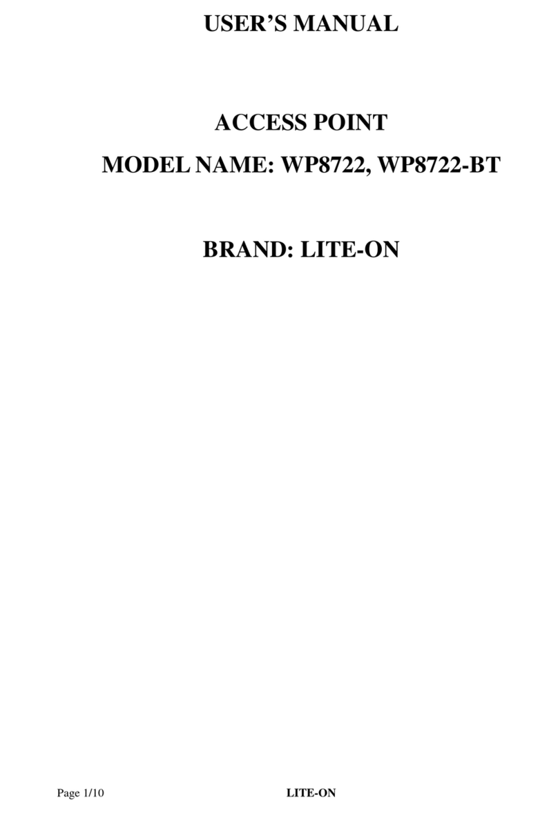 LiteOn WP8722 Manuale utente
