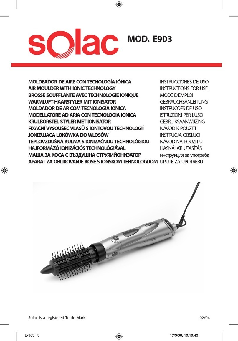 SOLAC E903 Manuale utente