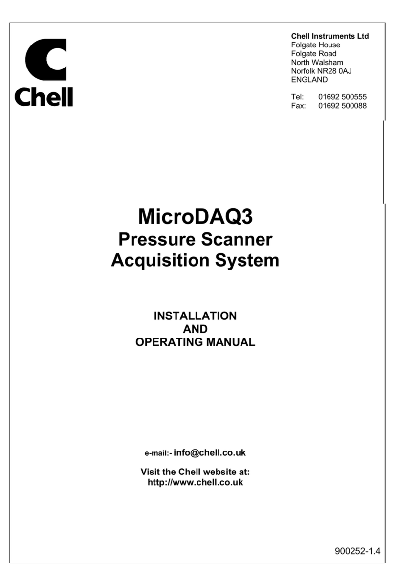 Chell MicroDAQ3 Manuale utente