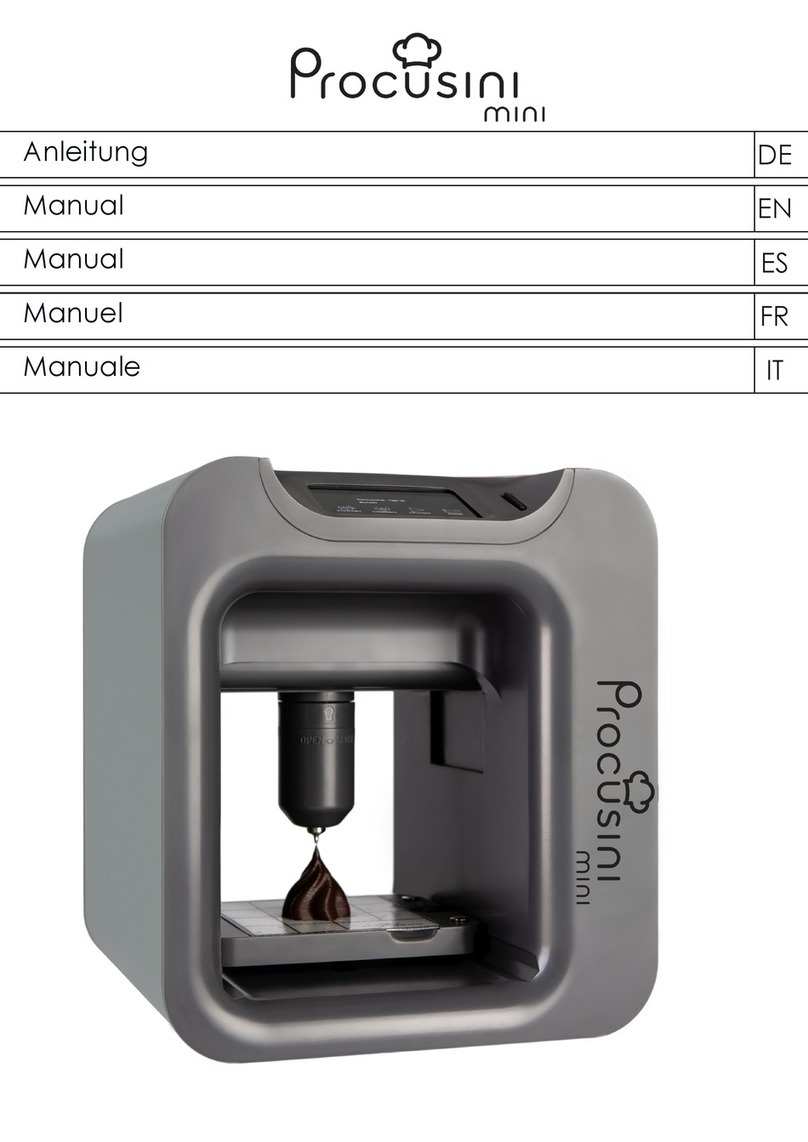 Procusini mini Manuale utente