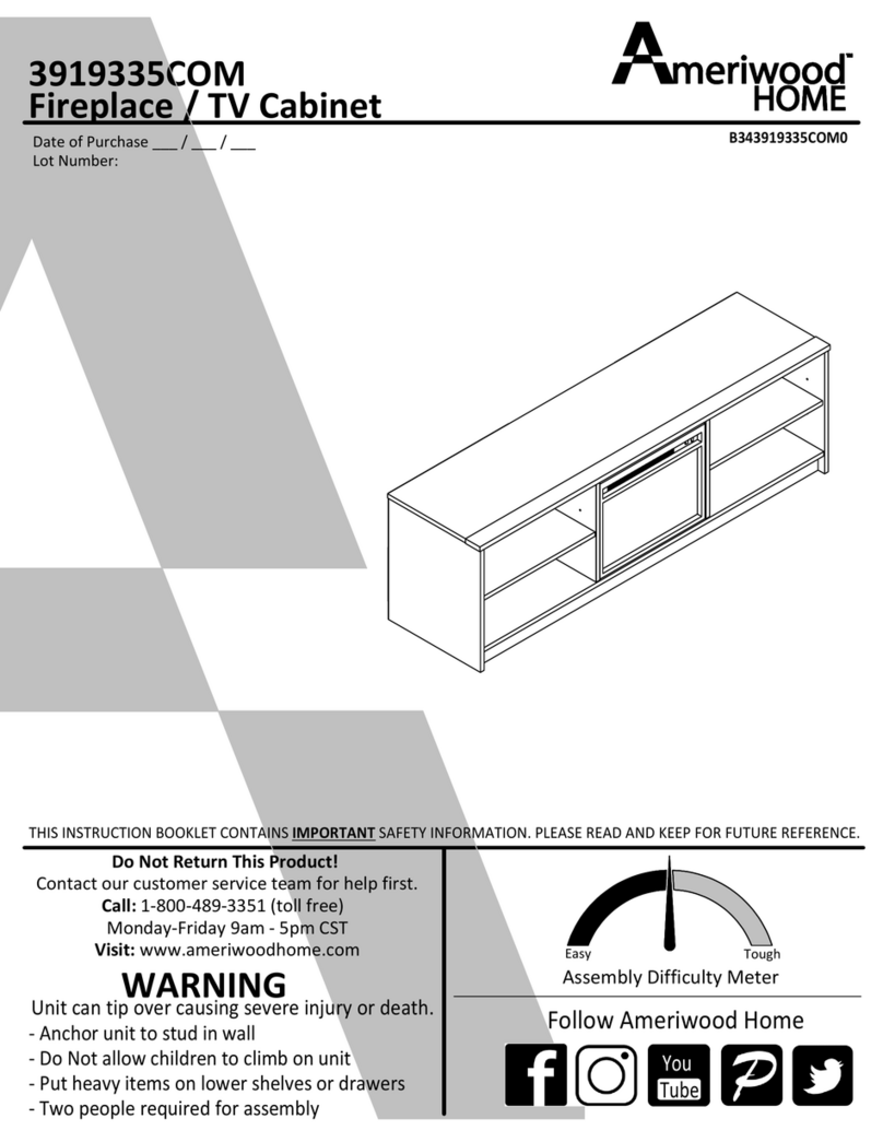 Ameriwood HOME 3919335COM Manuale utente