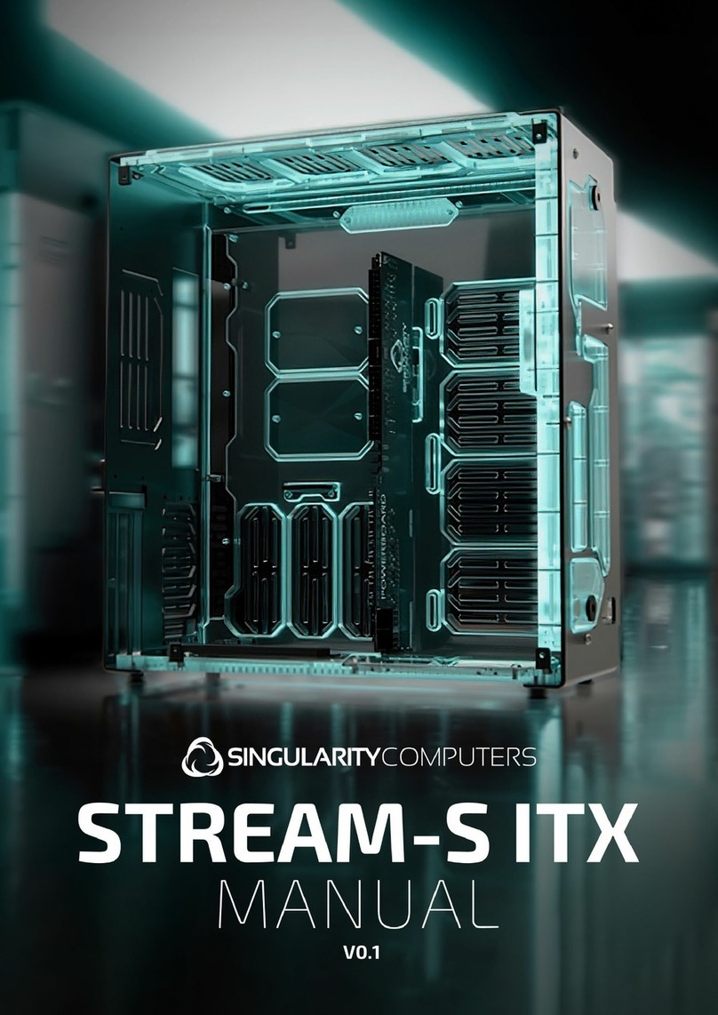 SINGULARITY COMPUTERS STREAM-S ITX Manuale utente