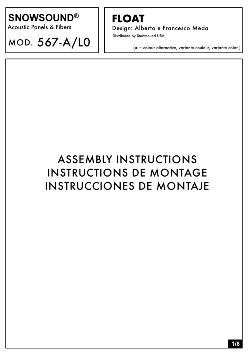 SNOWSOUND FLOAT Manuale utente