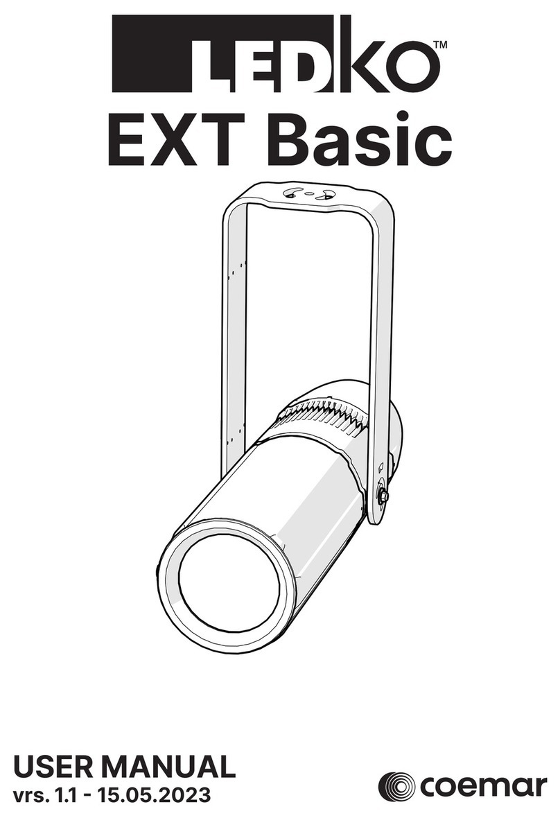 Coemar LEDko EXT Manuale utente