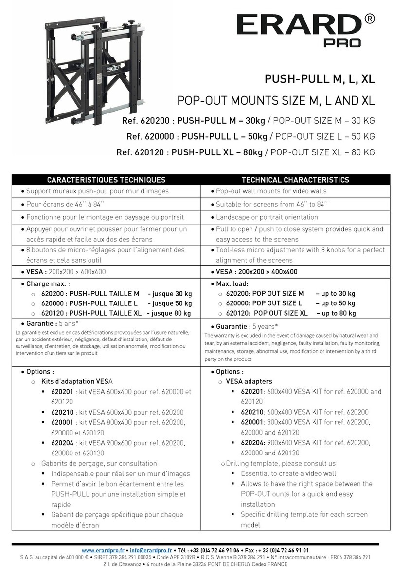 ERARD PRO PUSH-PULL M Manuale utente