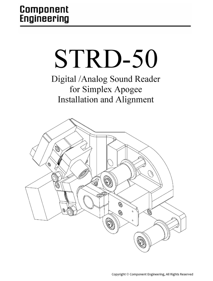 Component Engineering STRD-50 Manuale utente
